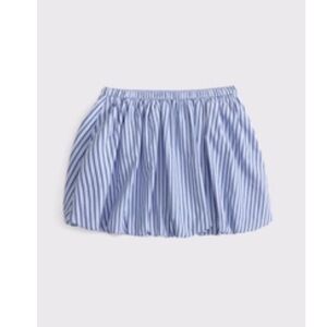 Blue Striped Abercrombie Kids Skirt